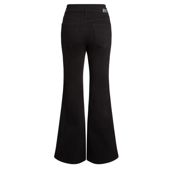 NWT Daily Blue by AG Peace Black Bell Flare Jeans Size 28 - Picture 2 of 13